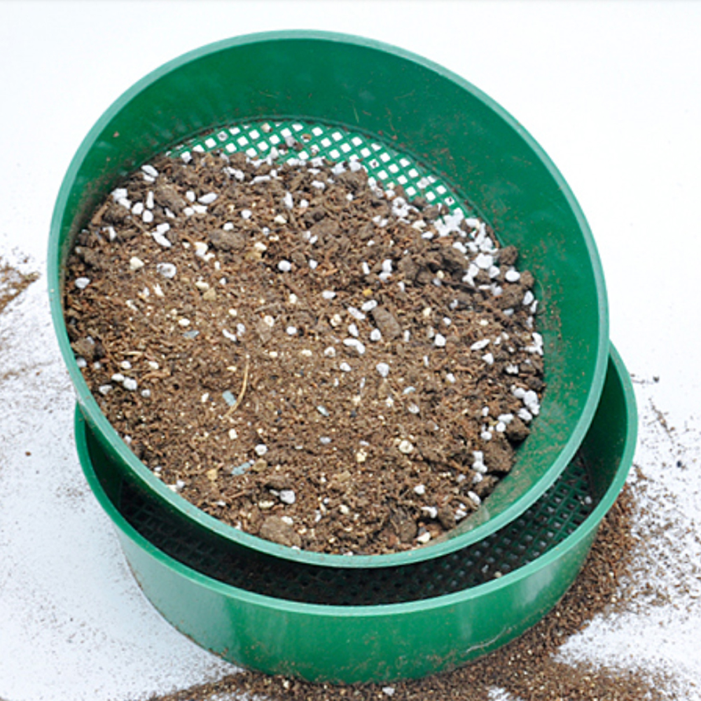 Garden Sieve Soil - Plastic Soil Sieve Filter Mesh for