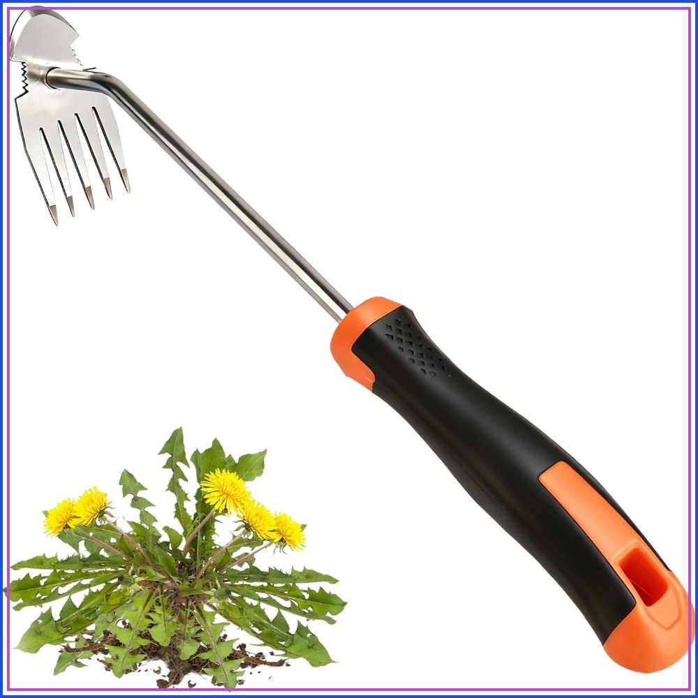Gardening Tools For Weeds - Newly Upgraded Stainless Steel Hand Weeder
