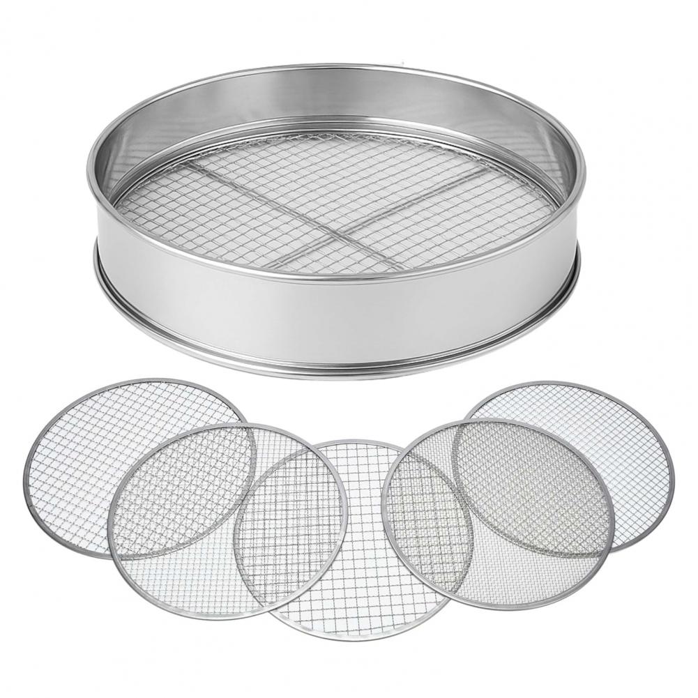Soil Sieve Set Stainless Steel - đánh giá và giá Garden Sieve Soil