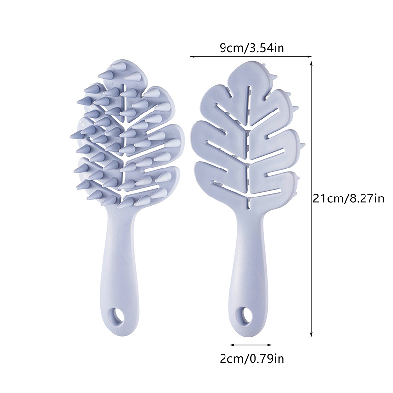 Leaf Shape Silicone Shampoo Br - đánh giá và giá Gardening Tools Long Handle