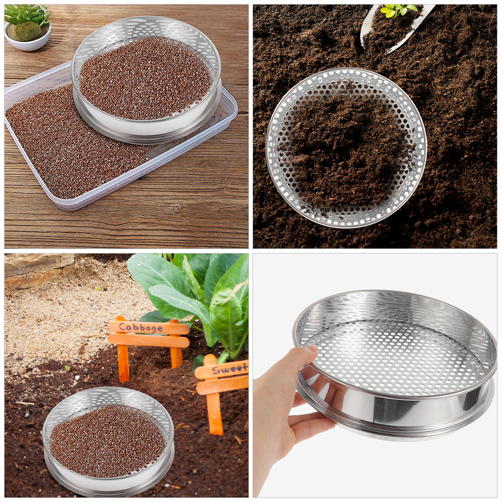 4Mm Round Hole Stainless Steel - đánh giá và giá Garden Sieve Soil