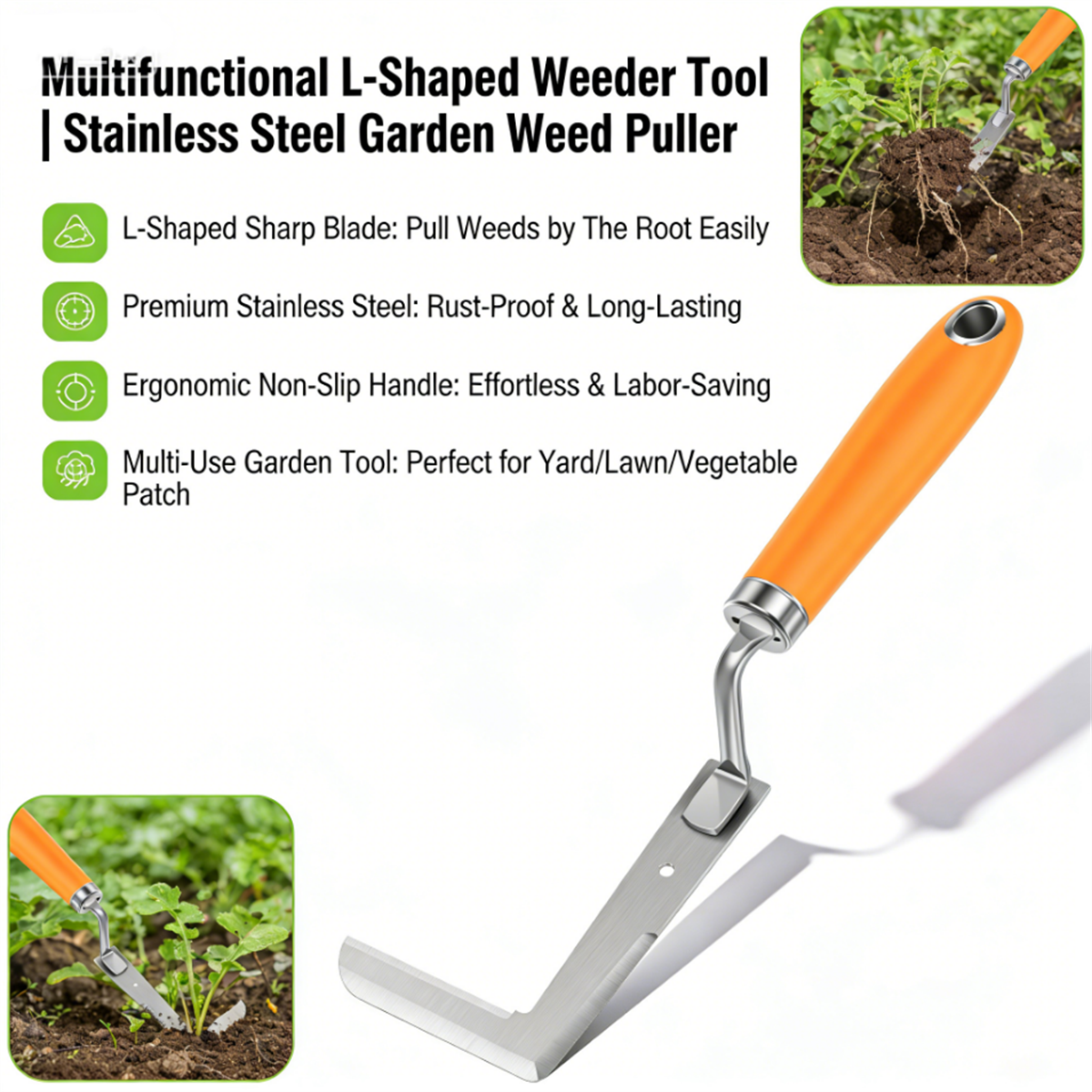 Stainless steel gap weeding to - đánh giá và giá Gardening Hand Tools Yard