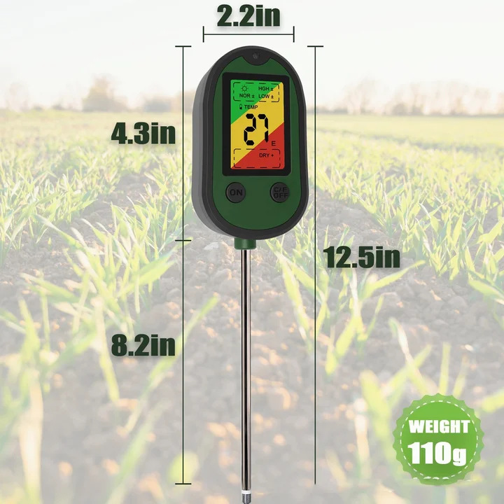 Hot Sale 5-in-1 Soil Tester, S - đánh giá và giá Gardening Tools For Sale