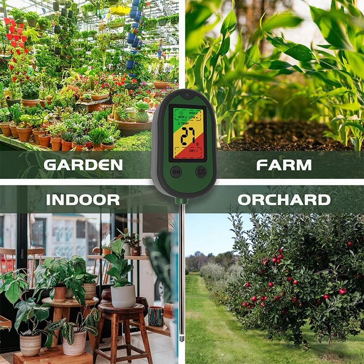 Hot Sale 5-in-1 Soil Tester, S - đánh giá và giá Gardening Tools For Sale