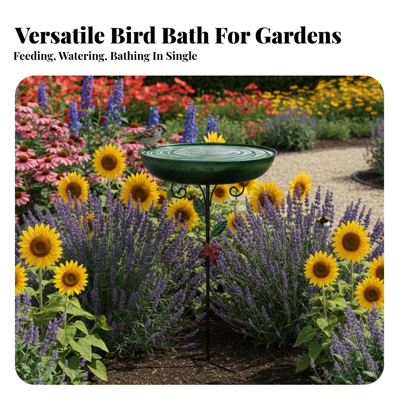 Wrought Avian Basin Bath Vinta - đánh giá và giá Gardening Tools Vintage