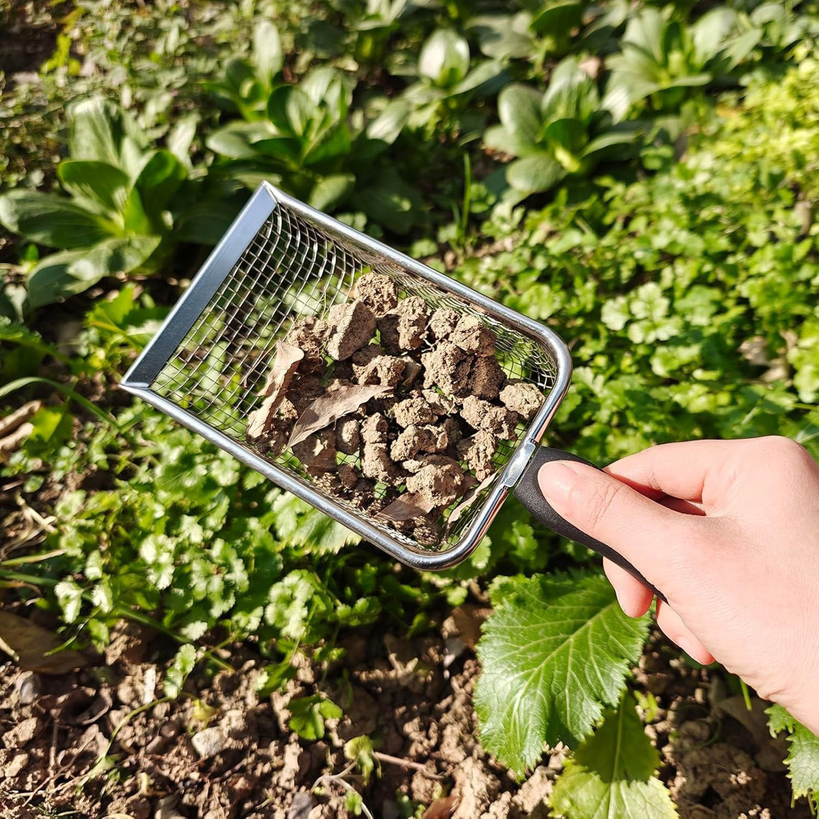 1PCS  Garden Soil Sieve with H - đánh giá và giá Garden Sieve Soil