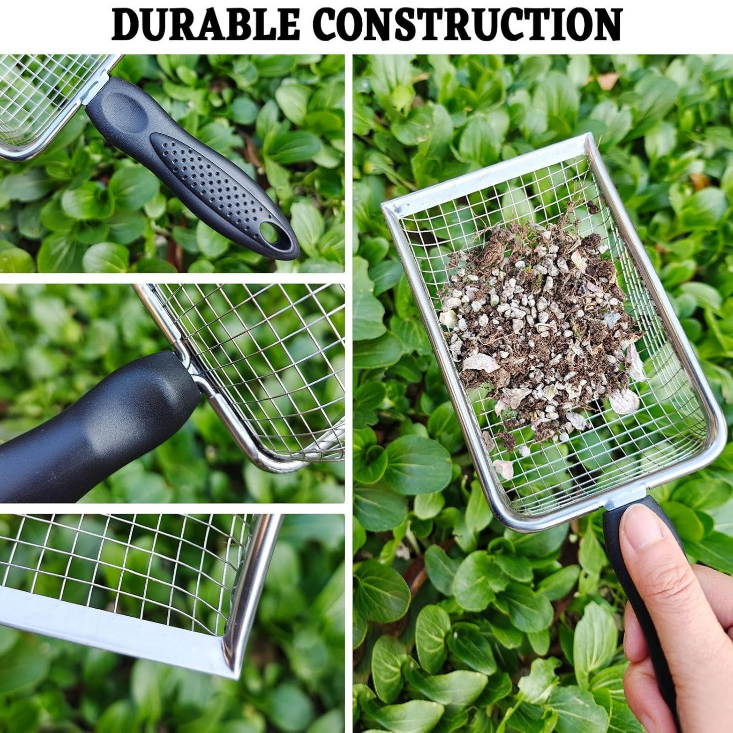 1PCS  Garden Soil Sieve with H - đánh giá và giá Garden Sieve Soil