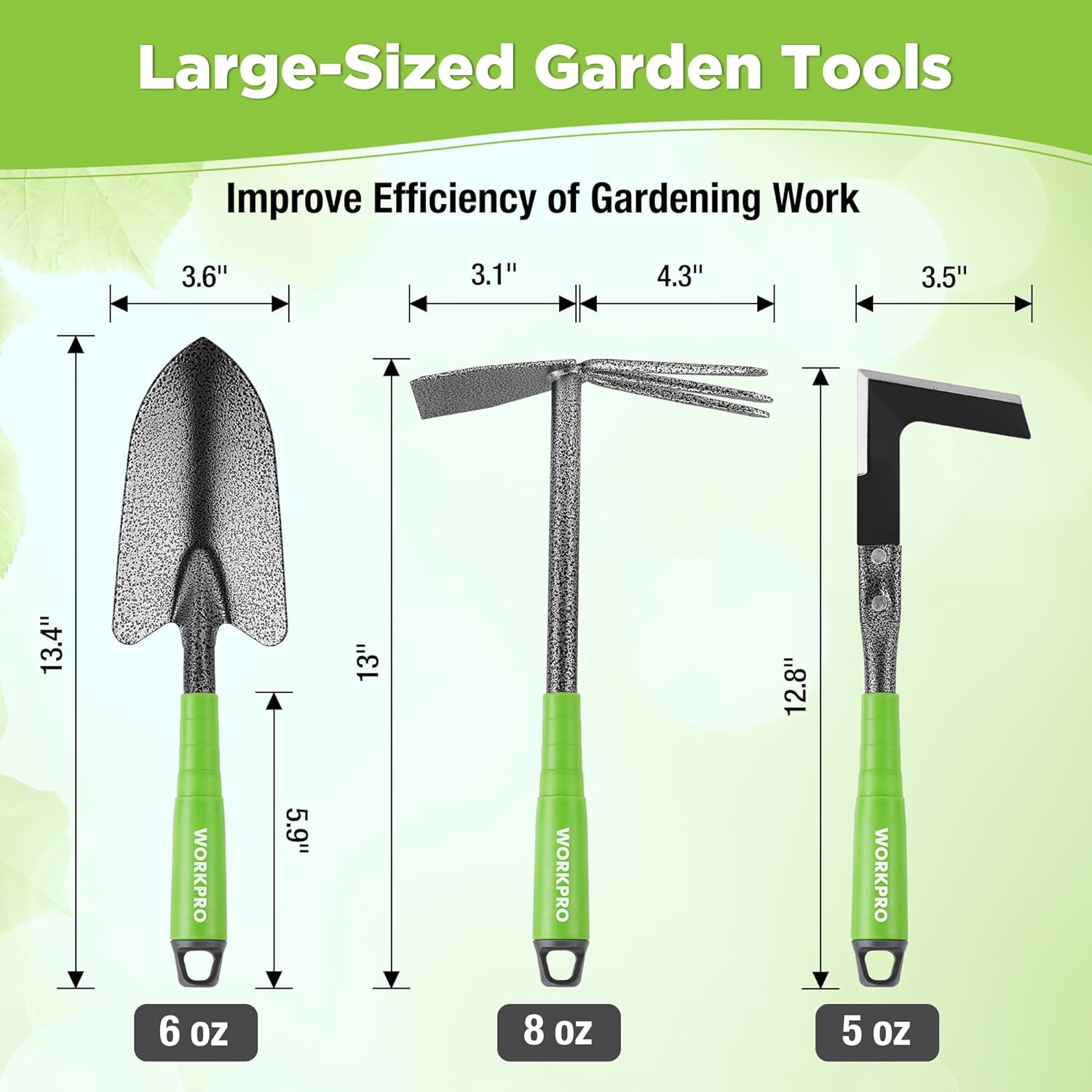 6-Piece Heavy Duty Garden Tool - đánh giá và giá Gardening Tools Set Gift