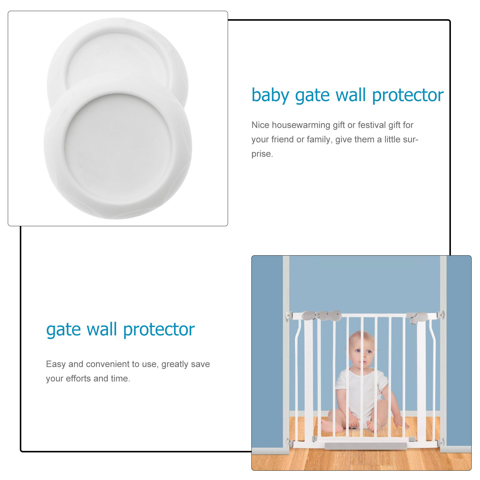 2Pcs Gate Wall Protector Pad B - đánh giá và giá Gardening Tools Required