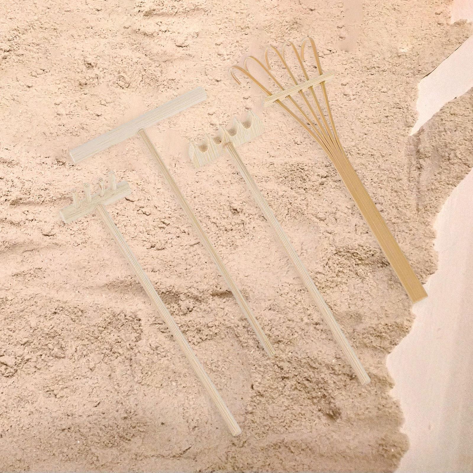 4 Pieces Rake Garden Sand Mini - đánh giá và giá Gardening Tools Set Gift
