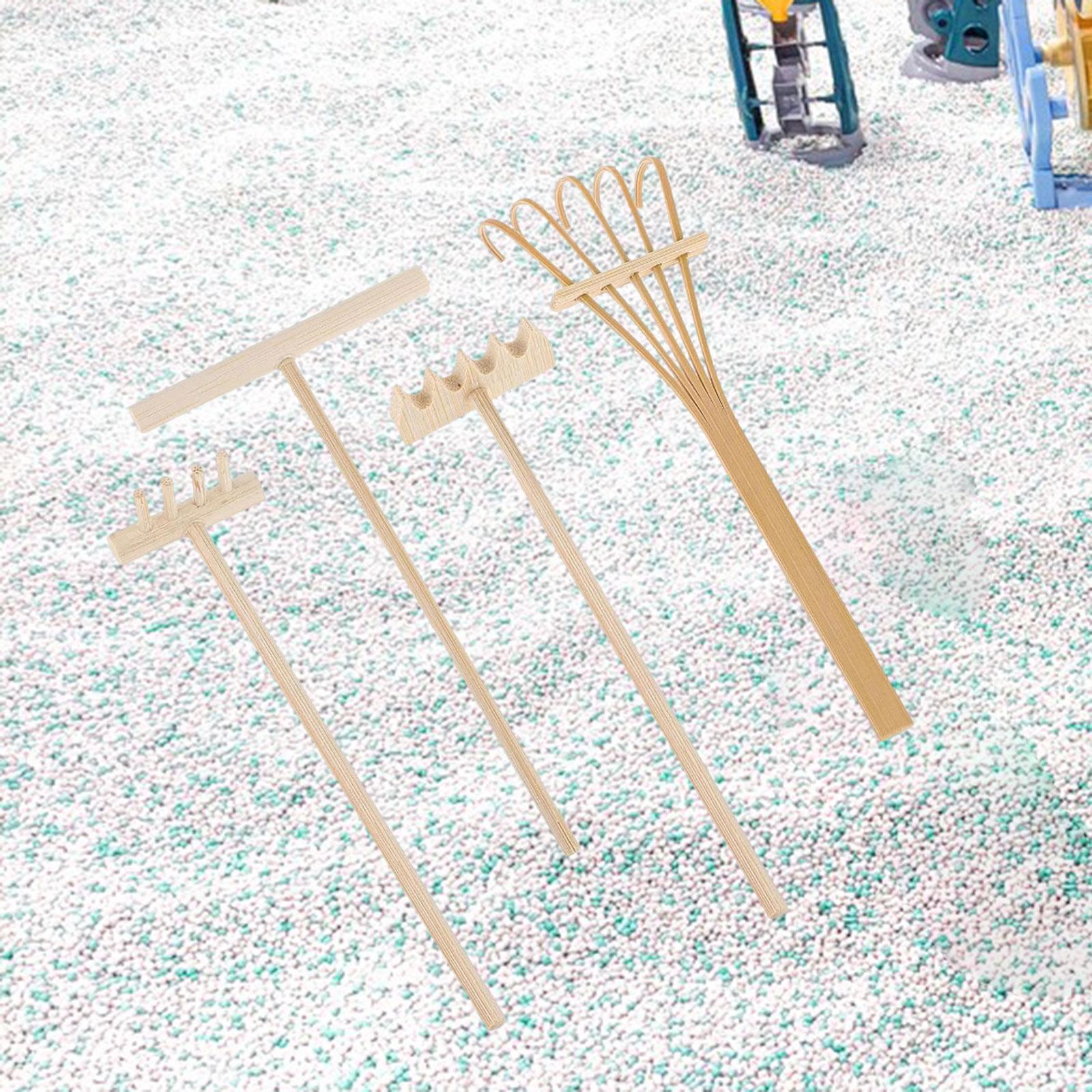 4 Pieces Rake Garden Sand Mini - đánh giá và giá Gardening Tools Set Gift