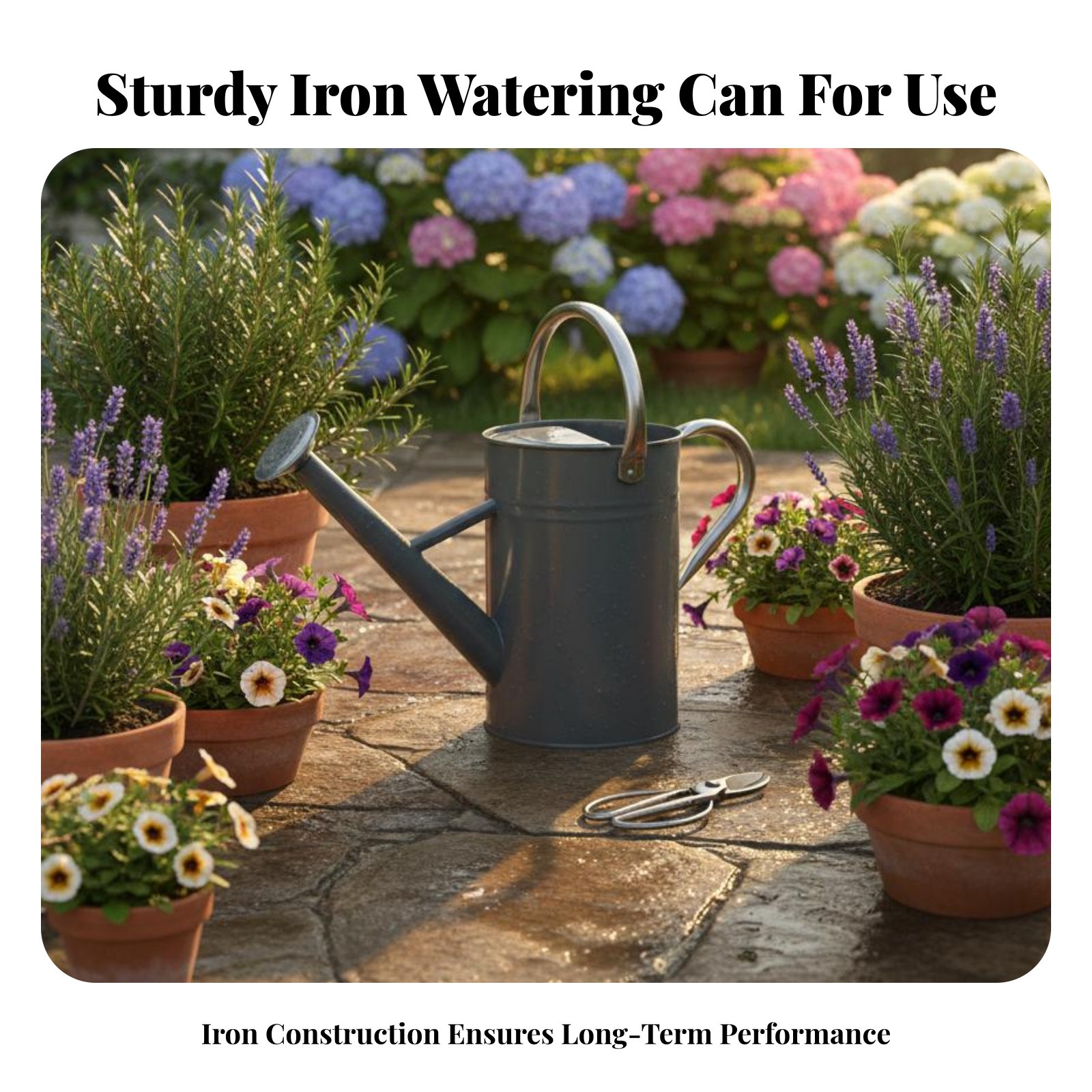 5L Garden Watering Pot Sturdy  - đánh giá và giá Gardening Tools Vintage