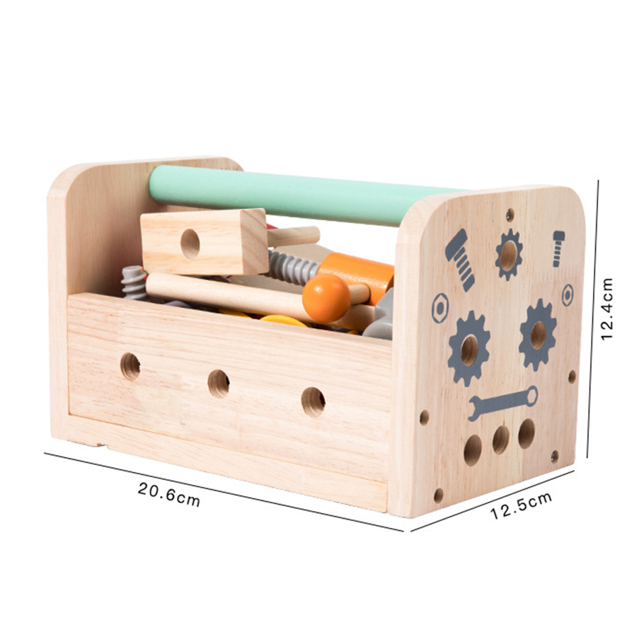 Kids Tool Bench Wooden Set Toy - đánh giá và giá Gardening Tools Set Gift
