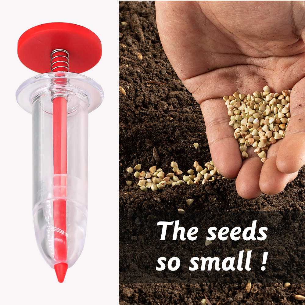 Garden Syringe Seeder Mini See - đánh giá và giá Fertilizer Dispenser