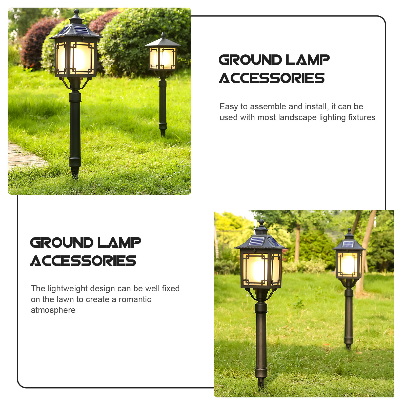 10Pcs Garden Solar Lamp Stakes - đánh giá và giá Gardening Tools Required