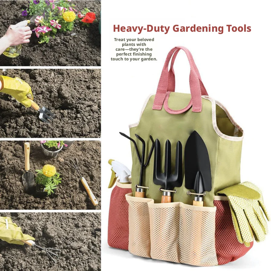 Outdoor garden planting tools  - đánh giá và giá Gardening Tools Set Gift