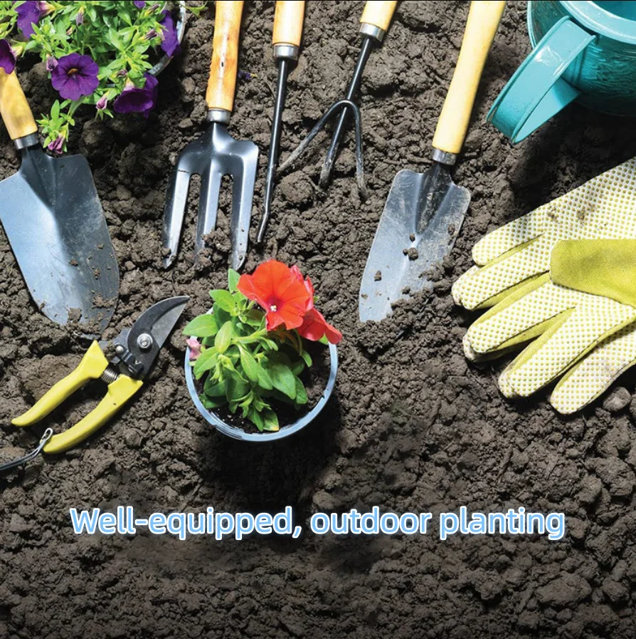 Outdoor garden planting tools  - đánh giá và giá Gardening Tools Set Gift