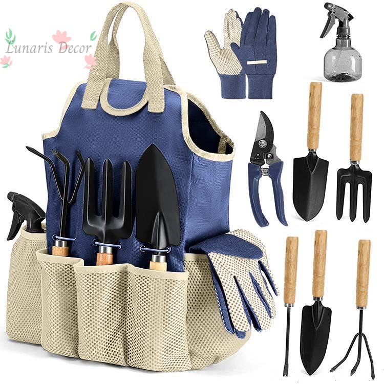 9-piece outdoor garden tool ki - đánh giá và giá Gardening Tools Set Gift