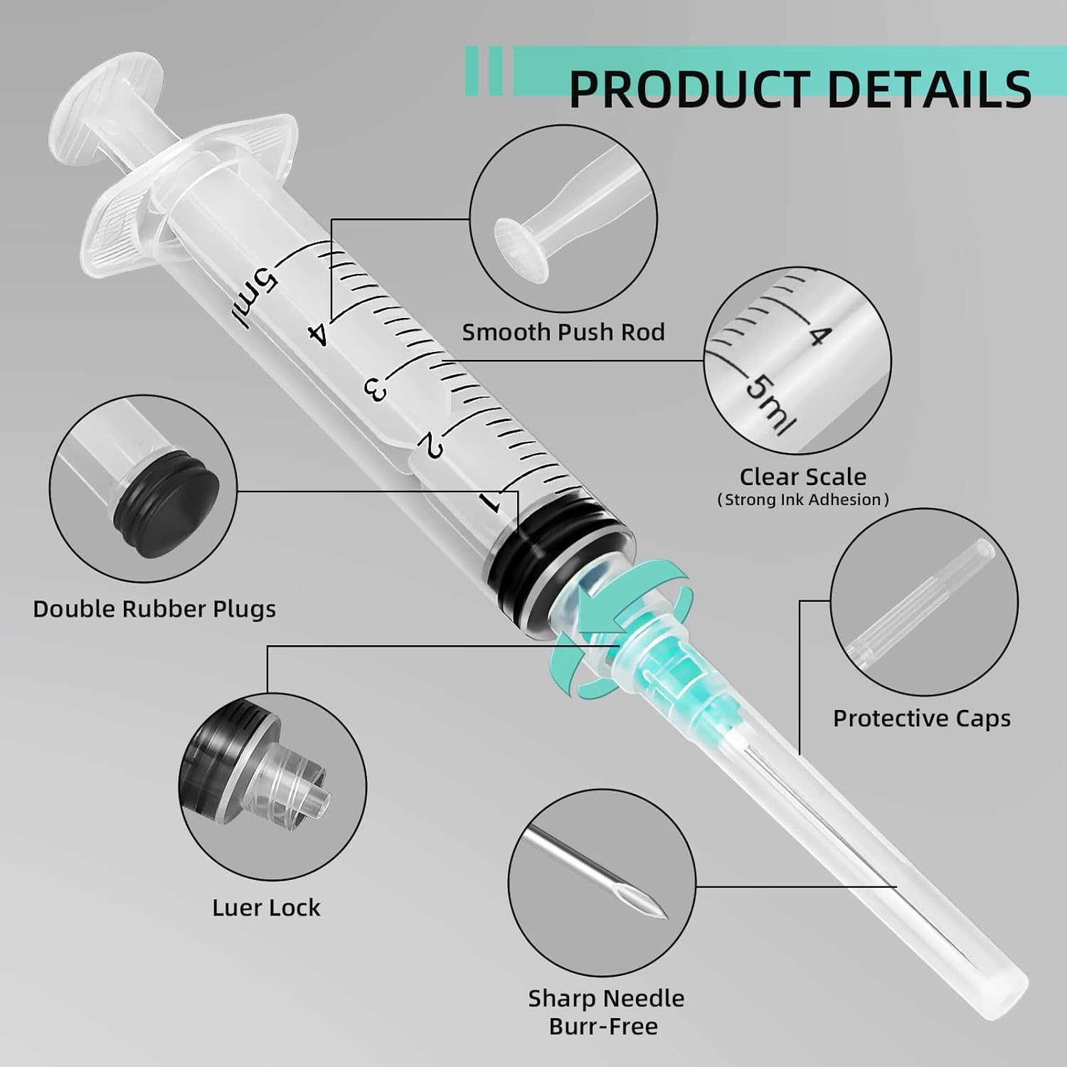 50 Pieces of 5ml Luer-Lock Syr - đánh giá và giá Fertilizer Dispenser