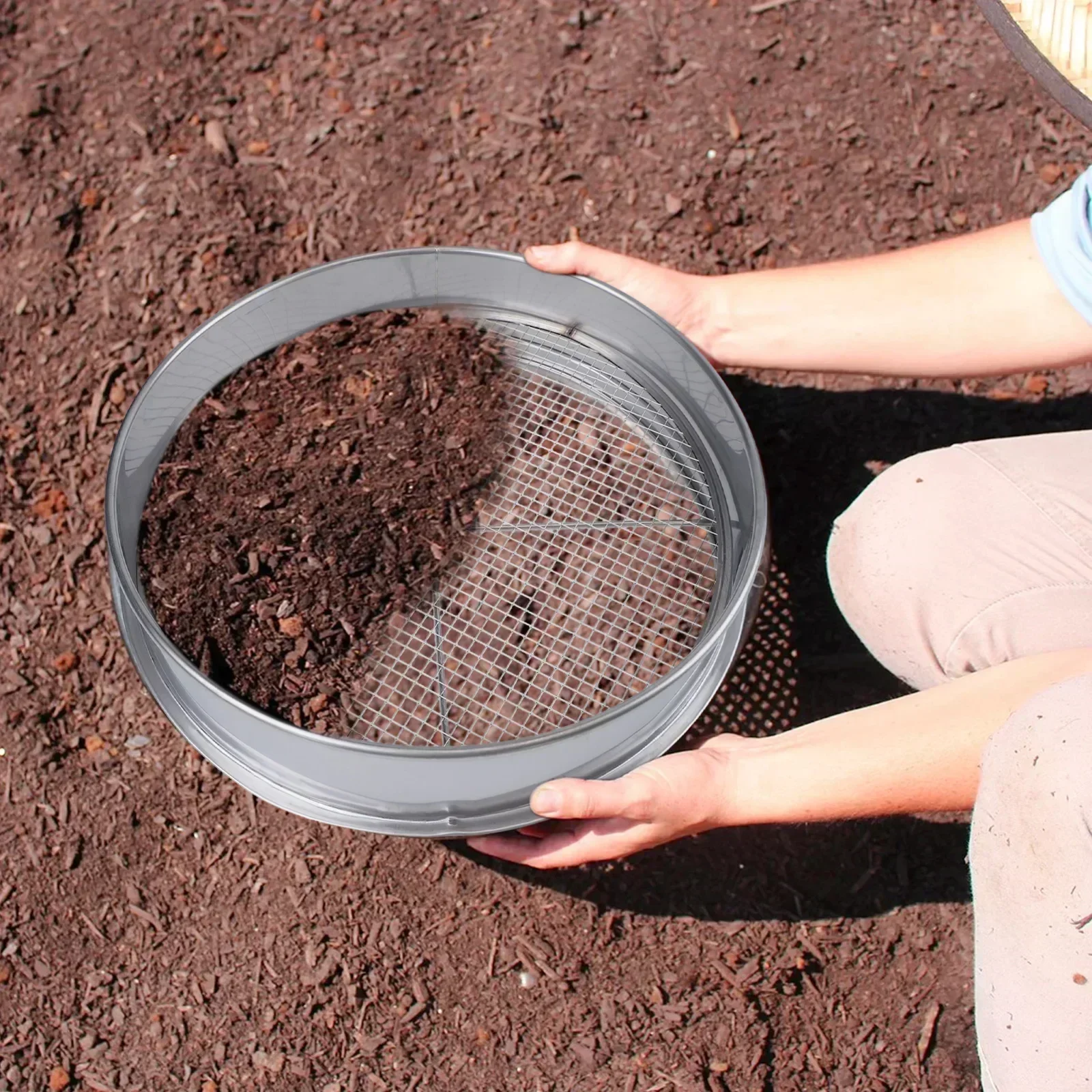 Gardening Tasks Garden Sieve 4 - đánh giá và giá Garden Sieve Soil