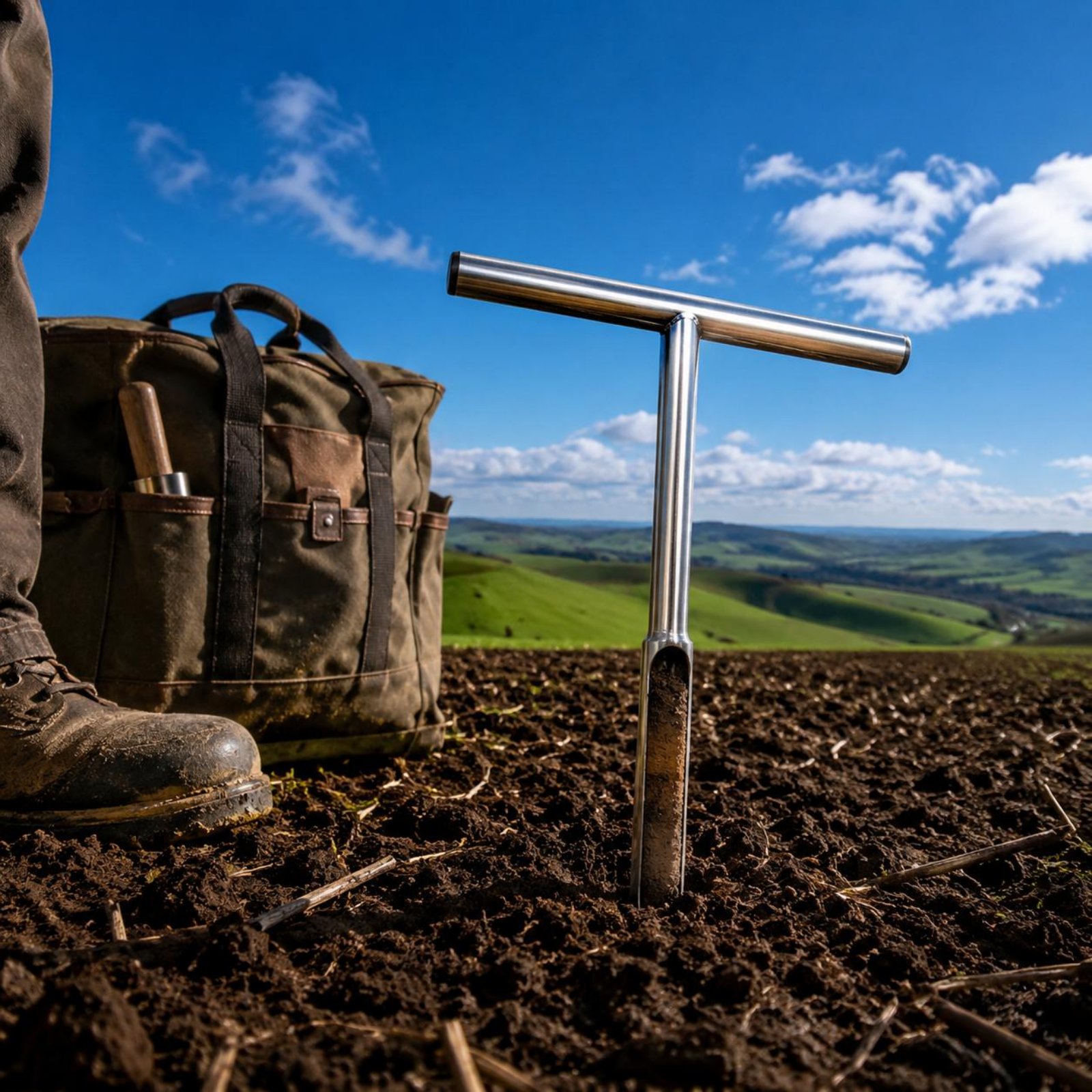 Stainless Steel Soil Sampler E - đánh giá và giá Gardening Tools Long Handle