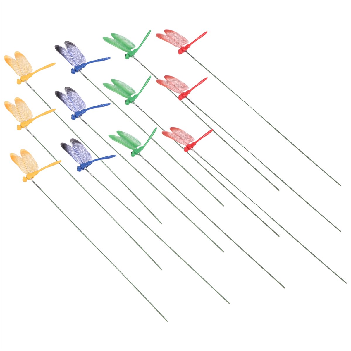 KSOL 12Pcs Artificial Dragonfl - đánh giá và giá Gardening Hand Tools Yard