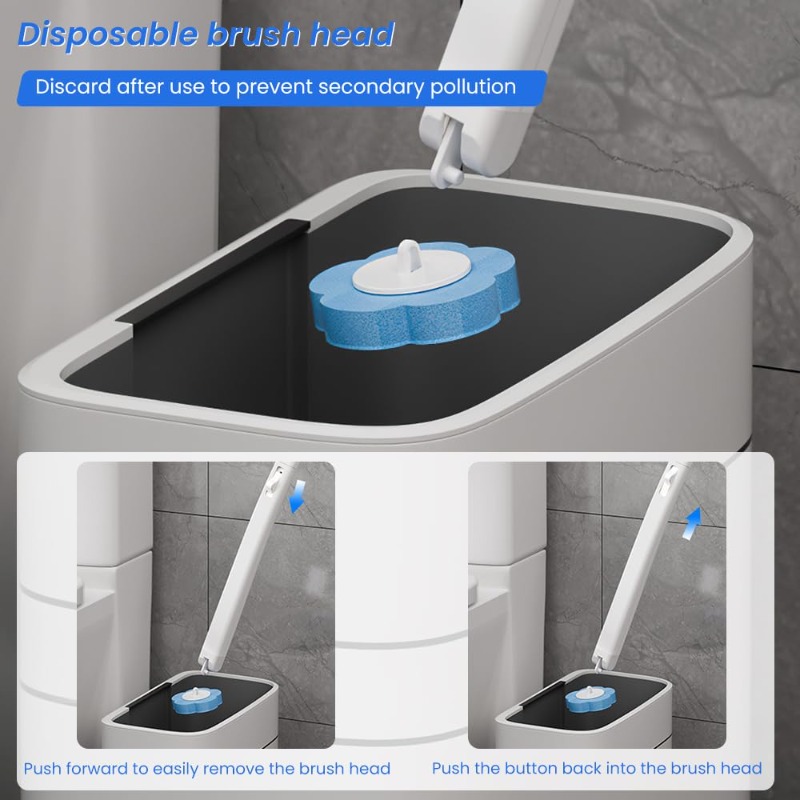 Disposable Toilet Brush Replac - đánh giá và giá Gardening Tools Long Handle