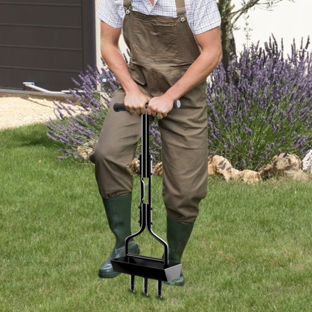 Manual Lawn Aerator Coring Gar - đánh giá và giá Gardening Hand Tools Yard