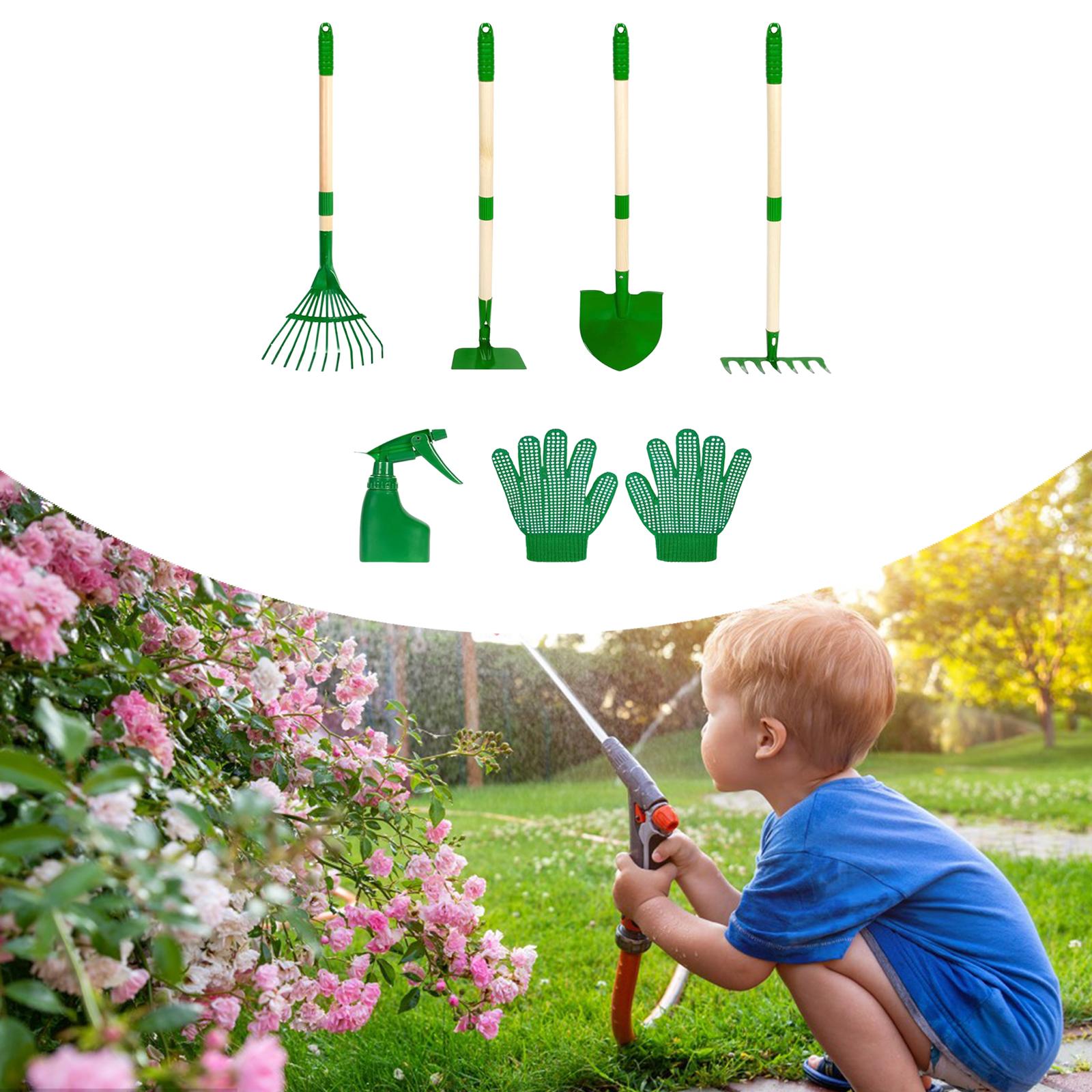 6x Kids Gardening Tools Set Ou - đánh giá và giá Gardening Tools Set Gift