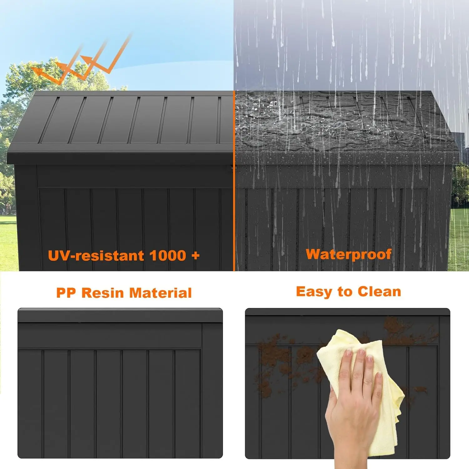 Sale price 280 Gallon Resin De - đánh giá và giá Gardening Tools For Sale