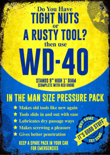 Vintage Retro WD40 Spray Garag - đánh giá và giá Gardening Tools Vintage
