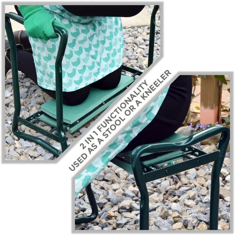 Hot Sale 2-in-1 Folding Garden - đánh giá và giá Gardening Tools Kit For Sale