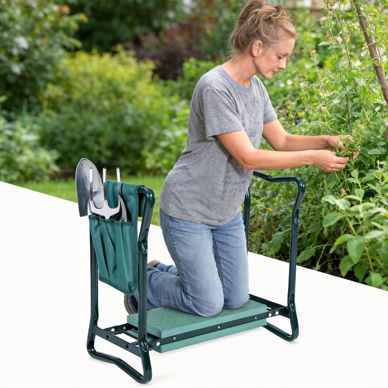 Hot Sale 2-in-1 Folding Garden - đánh giá và giá Gardening Tools Kit For Sale